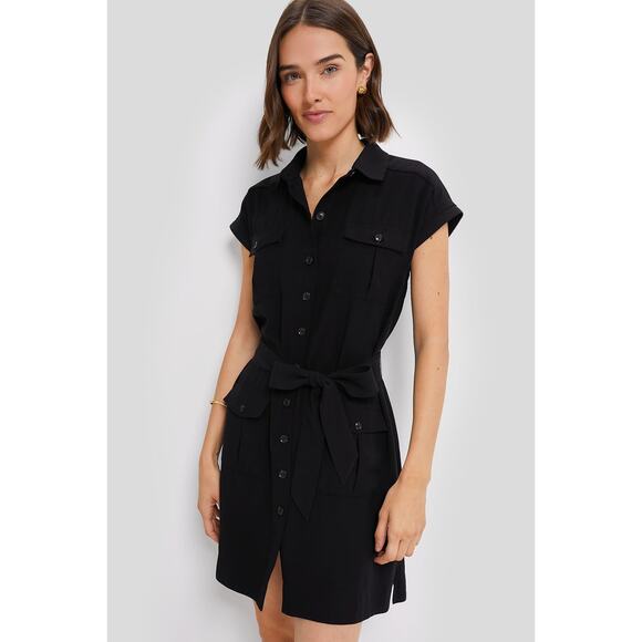 Tuckernuck Dresses & Skirts - TUCKERNUCK Black Hugo Dress NWT Size Large